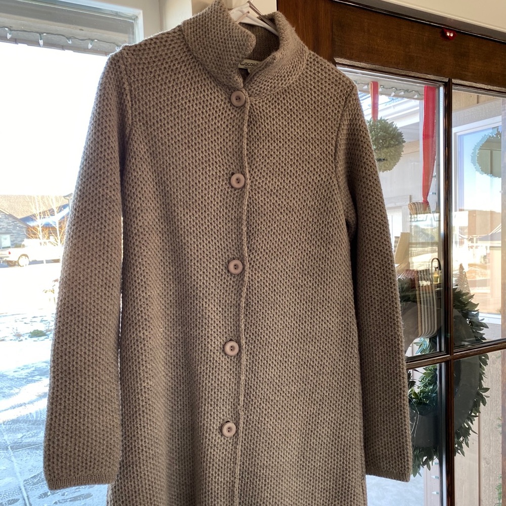Thick Knit Italian Cardigan